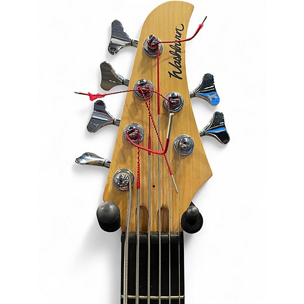 Used Washburn MB6-NM Natural Electric Bass Guitar