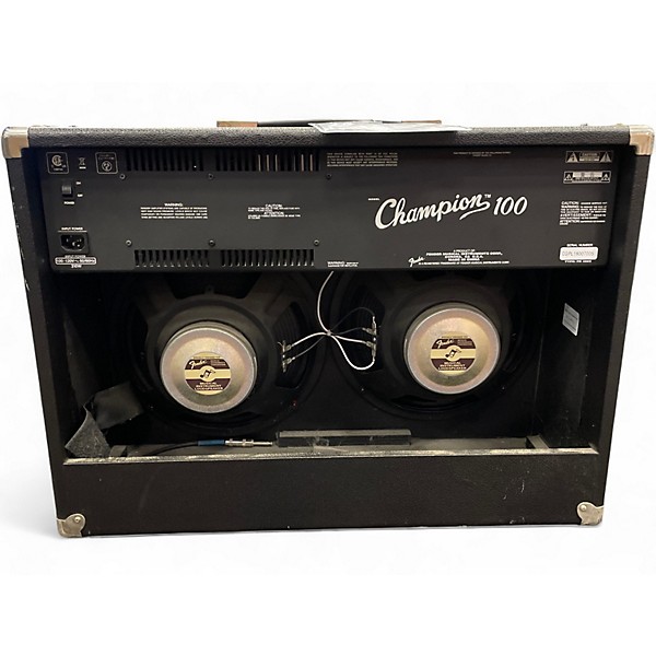 Used Fender Champion 100 Guitar Combo Amp