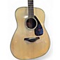 Used Yamaha FG730S Natural Acoustic Guitar