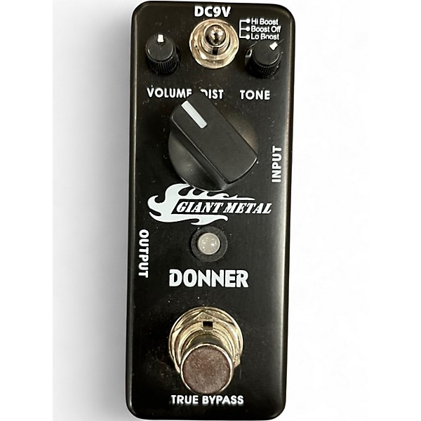 Used 2020s Donner giant metal Effect Pedal