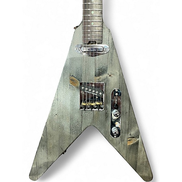 Used 2020s Firefly Flying Tele Frankenstien grey Solid Body Electric Guitar
