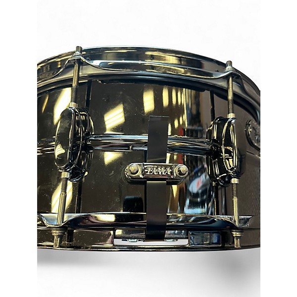 Used TAMA 6.5X14 Metalworks Snare BLACK NICKLE Drum