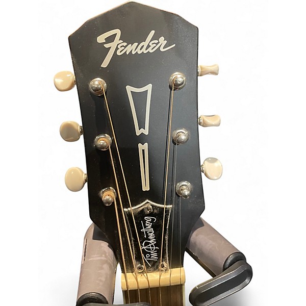 Used Fender Tim Armstrong Hellcat Natural Acoustic Electric Guitar