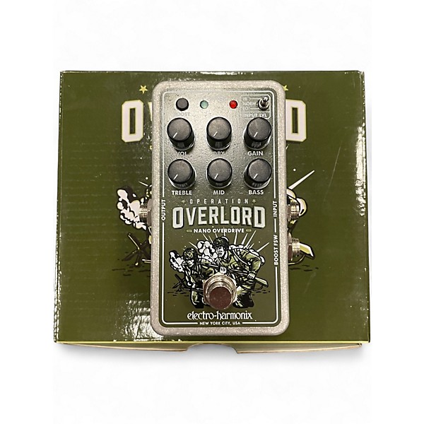 Used Electro-Harmonix OPERATION OVERLOAD NANO O OVERDIRVE Effect Pedal