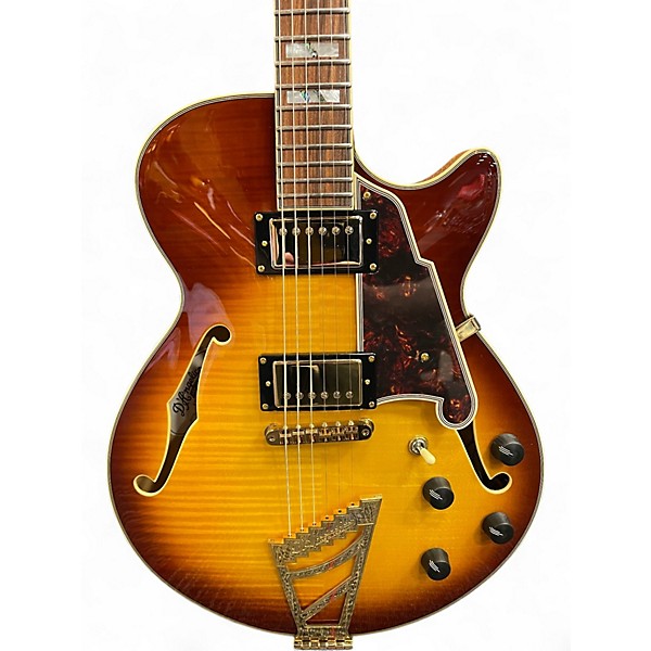 Used D'Angelico EX-SS Sunburst Hollow Body Electric Guitar