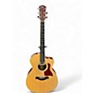 Used Taylor 214CE Deluxe Natural Acoustic Electric Guitar thumbnail