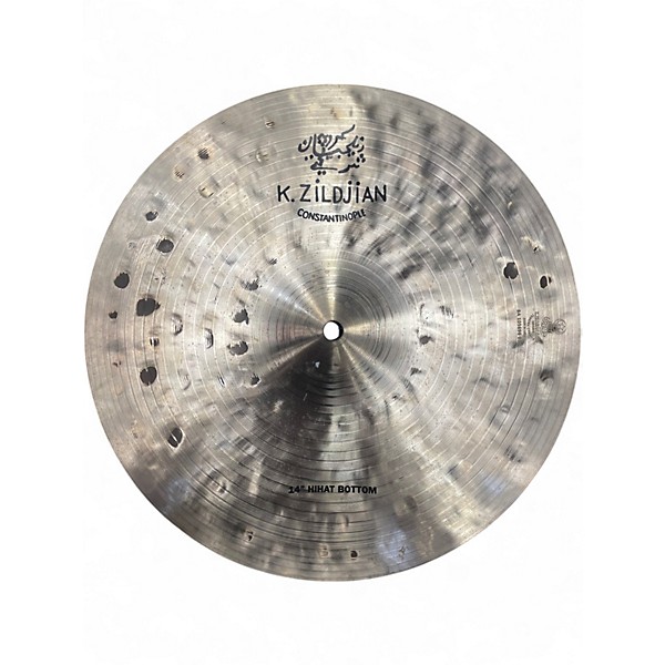 Used Zildjian 14in K Constantinople Hi Hat Pair Cymbal