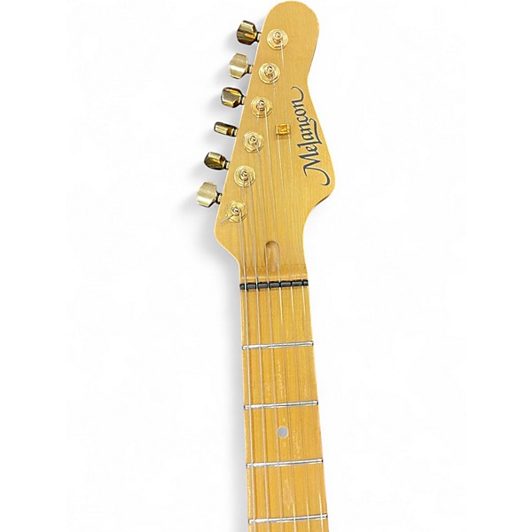 Used Melancon Custom Artist T Honey Burst Solid Body Electric Guitar