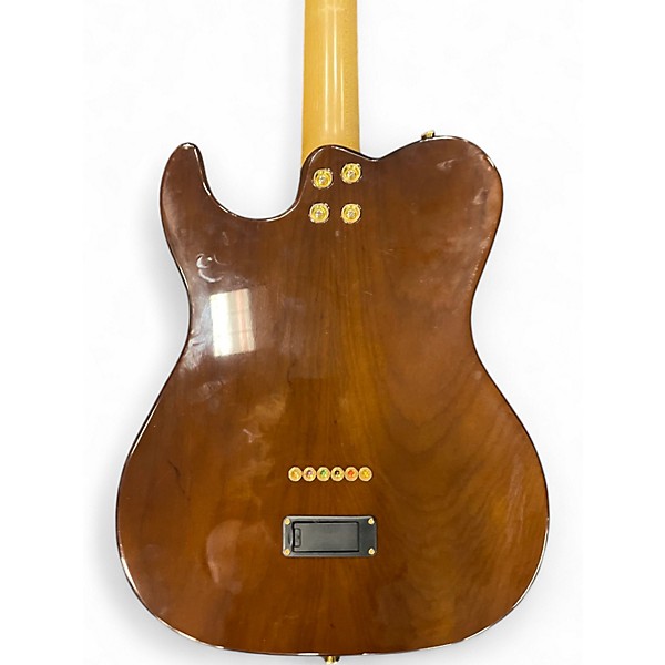Used Melancon Custom Artist T Honey Burst Solid Body Electric Guitar