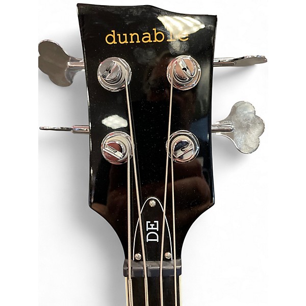 Used Dunable Guitars R2 DE Black Electric Bass Guitar