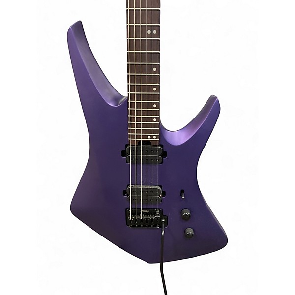 Used Sterling by Music Man KAIZEN Purple Solid Body Electric Guitar