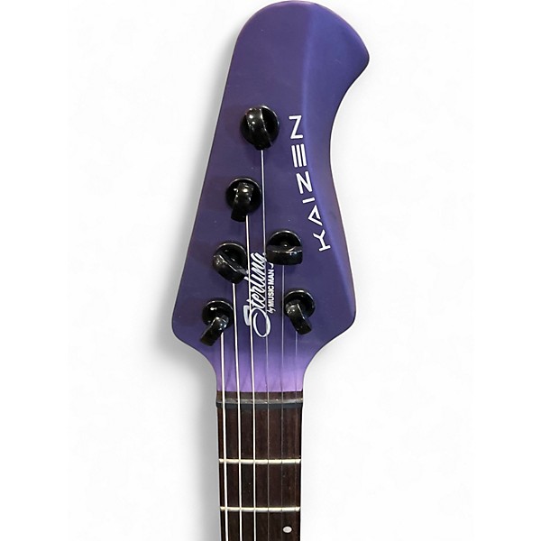 Used Sterling by Music Man KAIZEN Purple Solid Body Electric Guitar