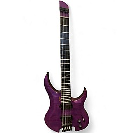 Used Legator GHOST Trans Purple Solid Body Electric Guitar
