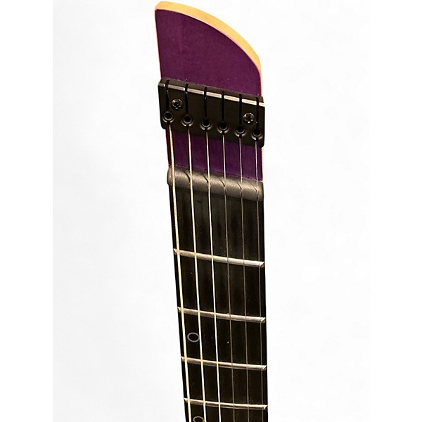Used Legator GHOST Trans Purple Solid Body Electric Guitar