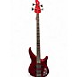 Used Yamaha TRBX304 Candy Apple Red Metallic Electric Bass Guitar thumbnail