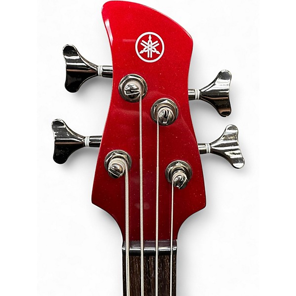 Used Yamaha TRBX304 Candy Apple Red Metallic Electric Bass Guitar