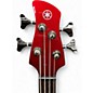 Used Yamaha TRBX304 Candy Apple Red Metallic Electric Bass Guitar