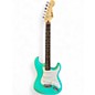 Used Squier Bullet Stratocaster Seafoam Green Solid Body Electric Guitar thumbnail