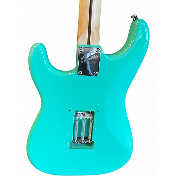 Used Squier Bullet Stratocaster Seafoam Green Solid Body Electric Guitar