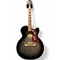 Used Epiphone J200EC Studio Ebony Acoustic Electric Guitar thumbnail
