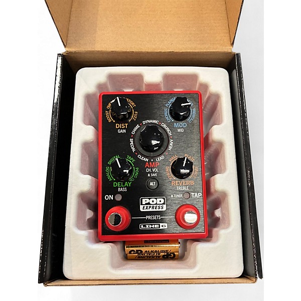 Used Line 6 Pocket Pod Express Amp Modeler Effect Processor