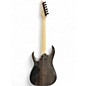 Used Ibanez RGA42AH Black Stained Solid Body Electric Guitar