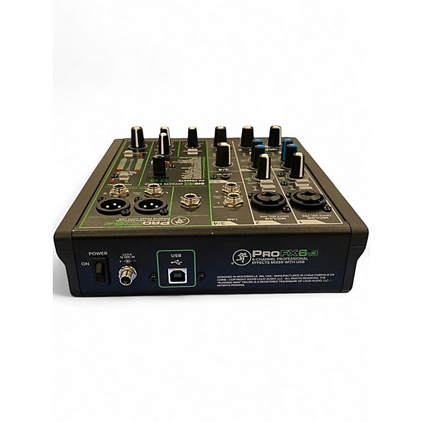 Used Mackie ProFX6v3 Unpowered Mixer