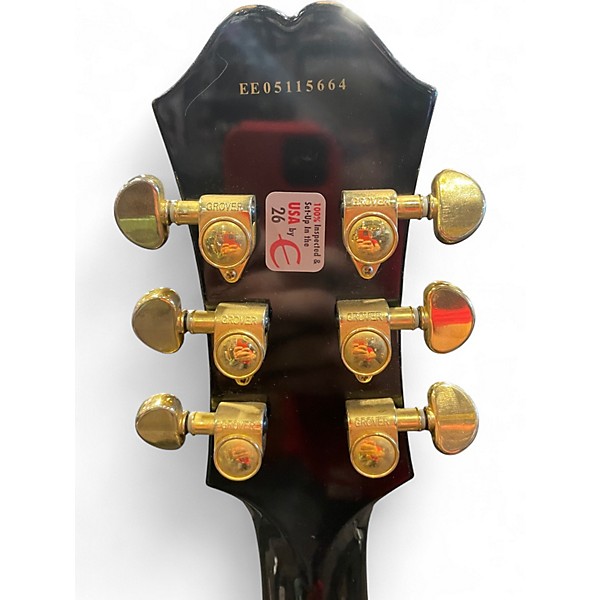 Used Epiphone Dot Deluxe VS Tobacco Burst Hollow Body Electric Guitar