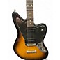 Used 2012 Fender Blacktop Jaguar 2 Color Sunburst Solid Body Electric Guitar