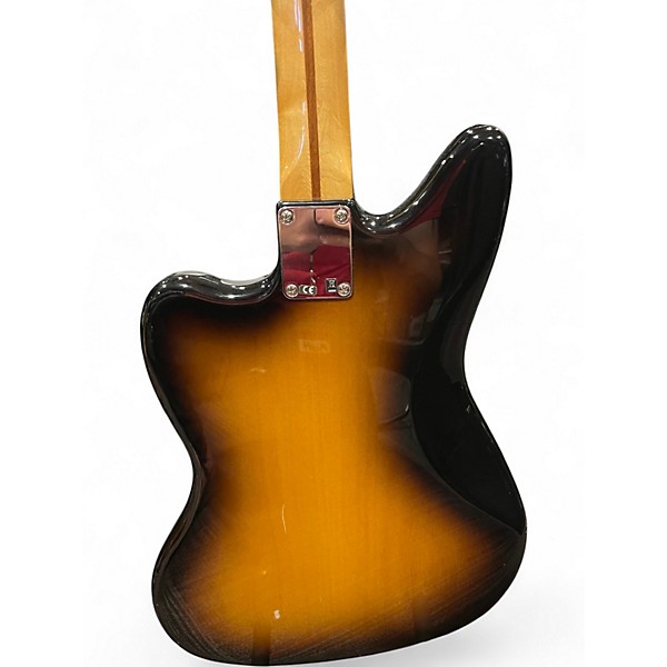 Used 2012 Fender Blacktop Jaguar 2 Color Sunburst Solid Body Electric Guitar