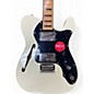 Used Squier Classic Vibe 70s Thinline Telecaster White Hollow Body Electric Guitar