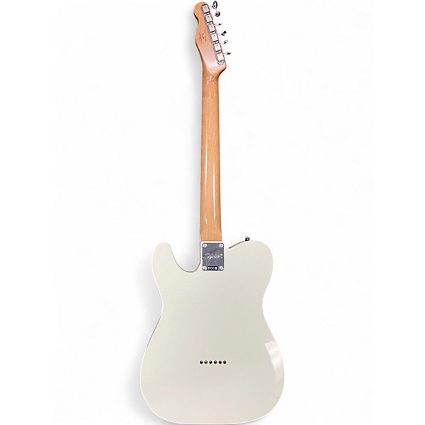 Used Squier Classic Vibe 70s Thinline Telecaster White Hollow Body Electric Guitar