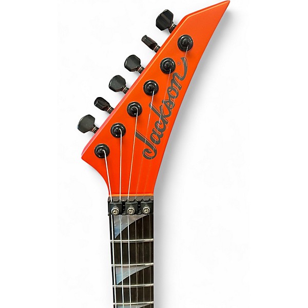 Used Jackson SL1 Soloist Satin Lambo Orange Solid Body Electric Guitar