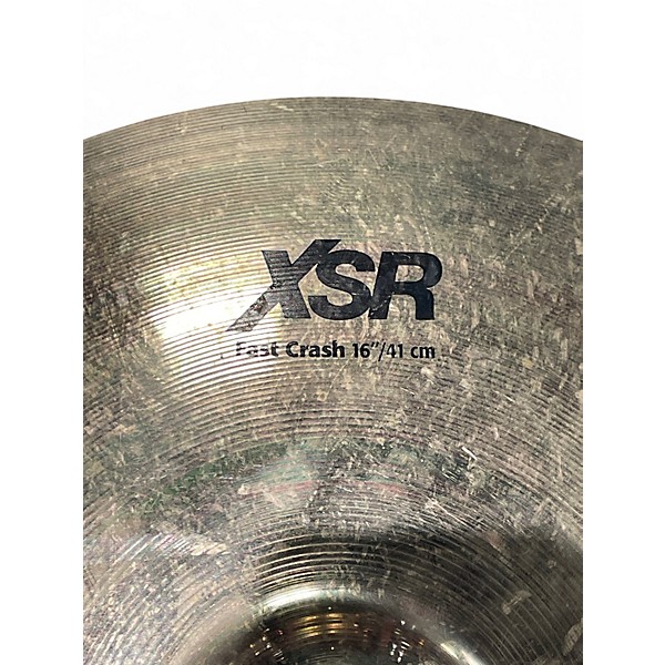 Used SABIAN 16in XSR FAST CRASH Cymbal