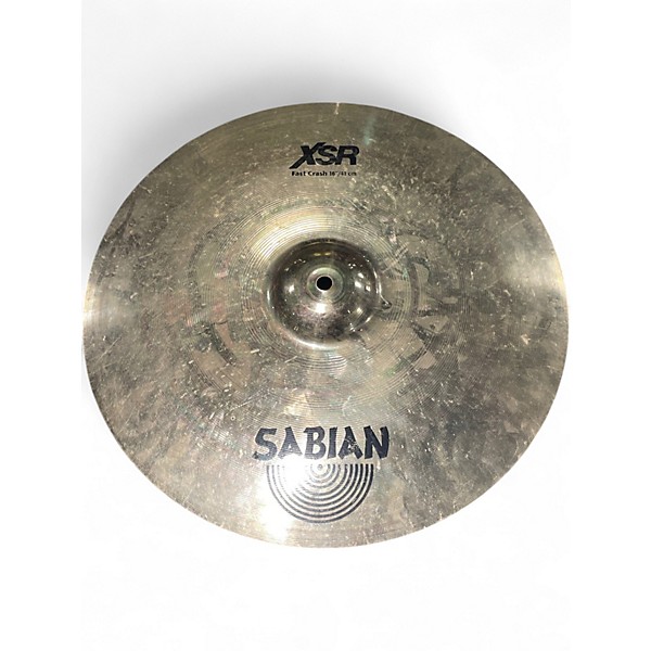 Used SABIAN 16in XSR FAST CRASH Cymbal