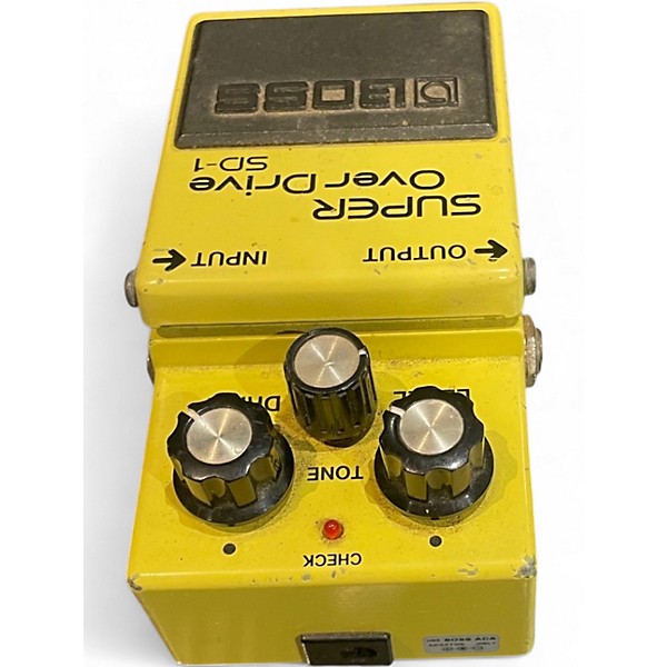 Used BOSS SD1 Super Overdrive Effect Pedal