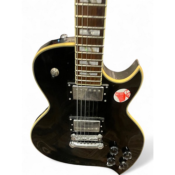 Used D'Angelico PREMIUM TD Black Solid Body Electric Guitar