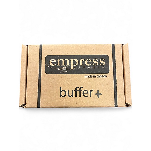 Used Empress Effects Buffer+ Analog I/O Interface with Switchable Boost Guitar Pedal