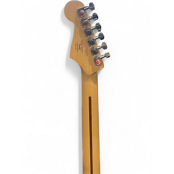 Used Squier Standard Stratocaster 3 Color Sunburst Solid Body Electric Guitar
