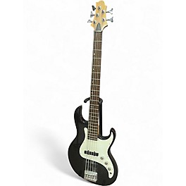 Used Samik FN15 Black Electric Bass Guitar