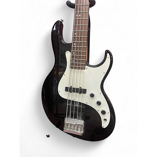 Used Samik FN15 Black Electric Bass Guitar