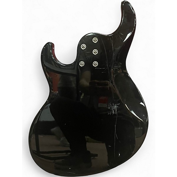 Used Samik FN15 Black Electric Bass Guitar