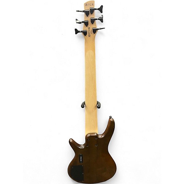 Used Ibanez GSR206 6 String Walnut Electric Bass Guitar