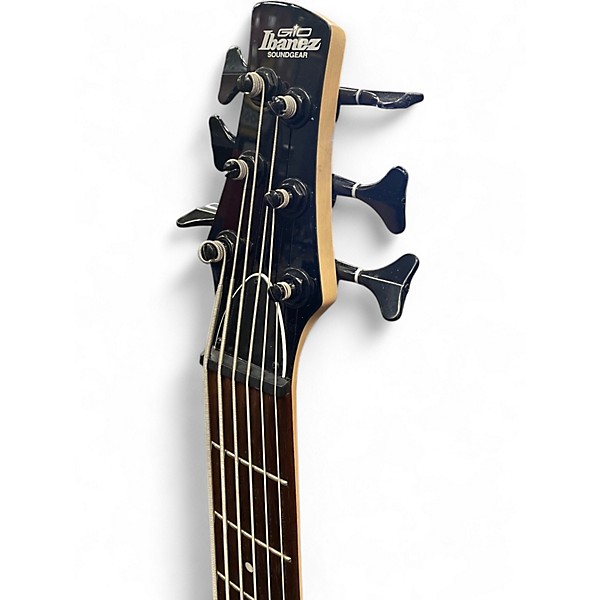 Used Ibanez GSR206 6 String Walnut Electric Bass Guitar