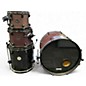 Used Mapex 4 Piece Armory Wine Red/Black Drum Kit thumbnail
