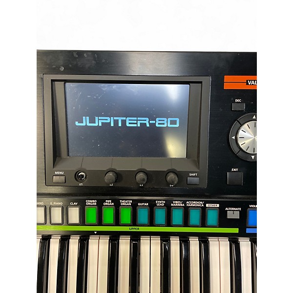 Used Roland JP80 Jupiter 80 76 Key Synthesizer