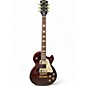 Used 2025 Gibson Les Paul Studio Wine Red Solid Body Electric Guitar thumbnail