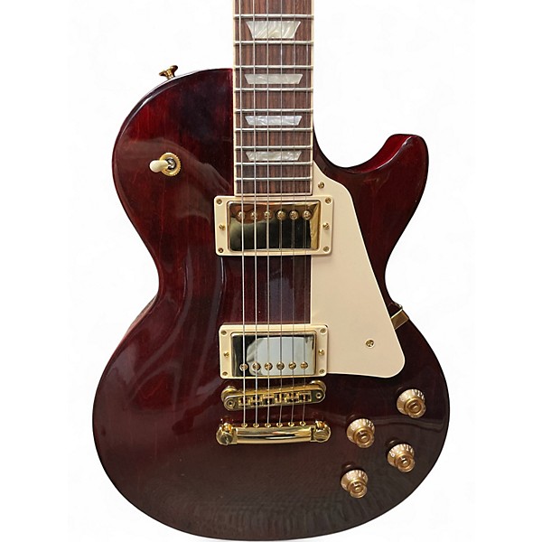 Used 2025 Gibson Les Paul Studio Wine Red Solid Body Electric Guitar