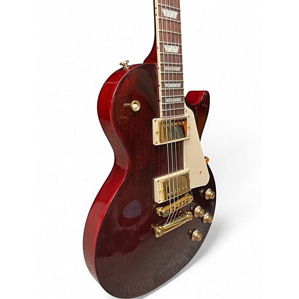 Used 2025 Gibson Les Paul Studio Wine Red Solid Body Electric Guitar