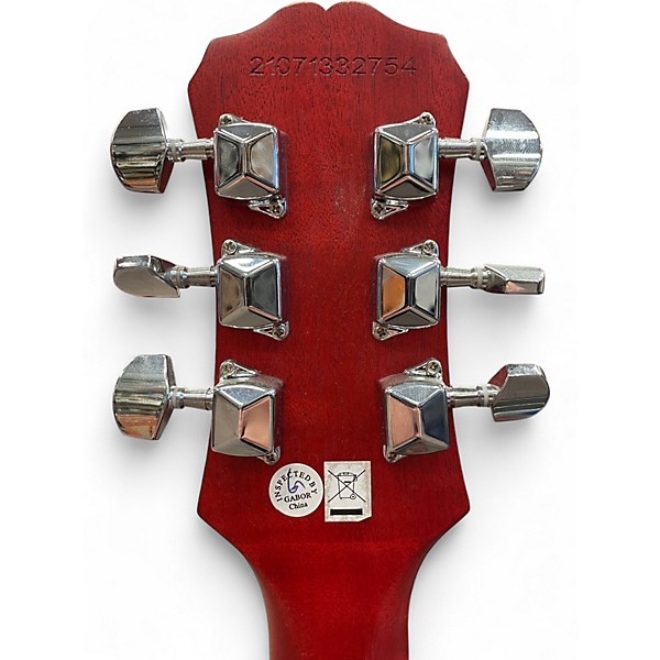 Used Epiphone Les Paul Special I Satin Red Solid Body Electric Guitar